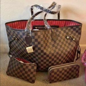 Louis Vuitton Tote, Wallet, & Pouch